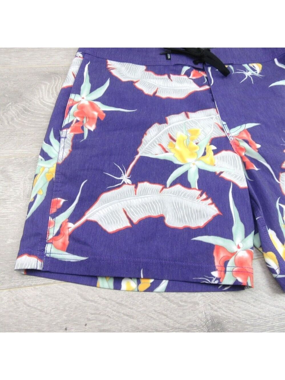 Vans Era Arachnafloria Boardshort Swim Trunks Men's Size 34 NEW - Picture 3 of 14